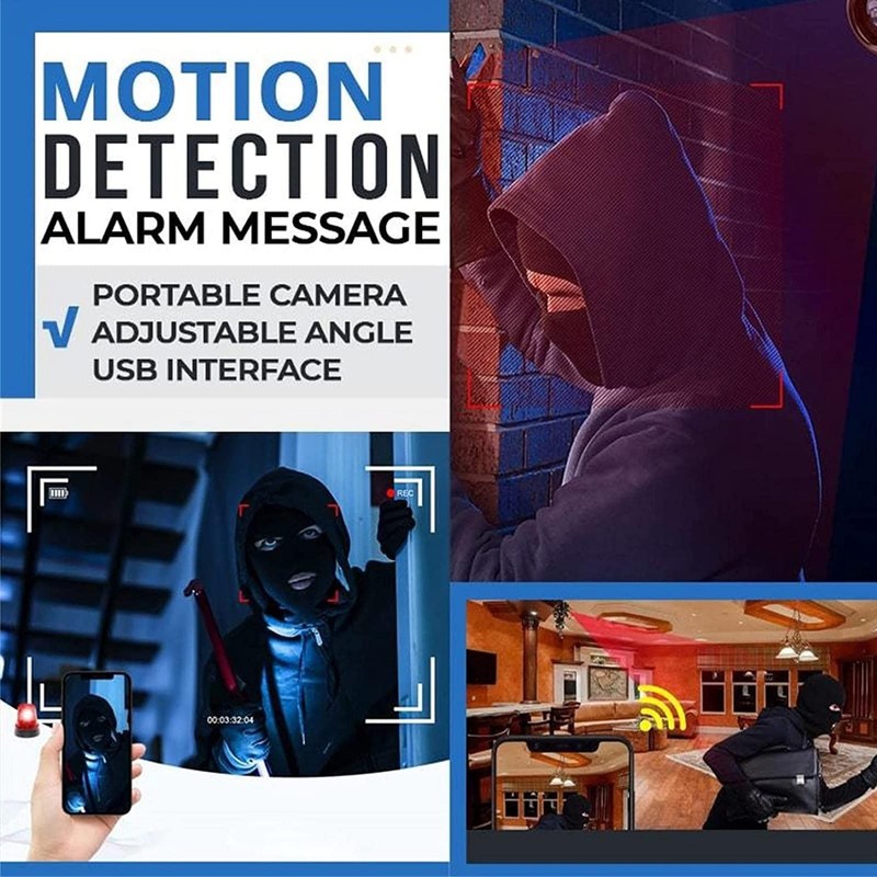 Elprico Mini WiFi Wireless Camera, 1080P Camera Secret Surveillance Cam