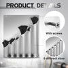 Yaocom Cable Zip Tie Storage Holder Rack Aluminum Zip Tie