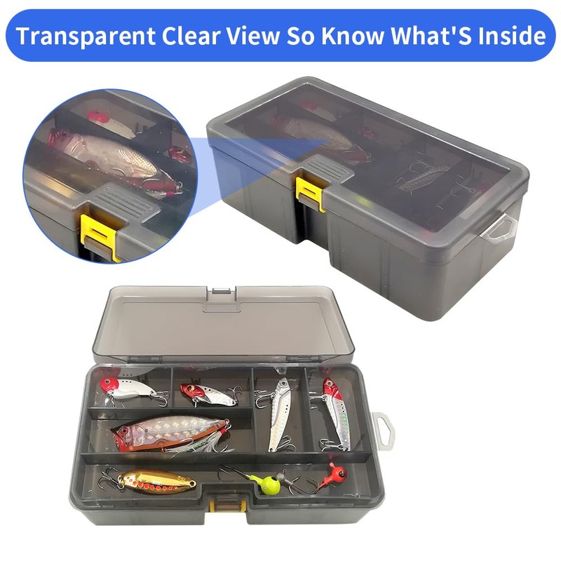 Fishing Case, 2 Layer Tool Case, Extendable Shop, Fishing Box