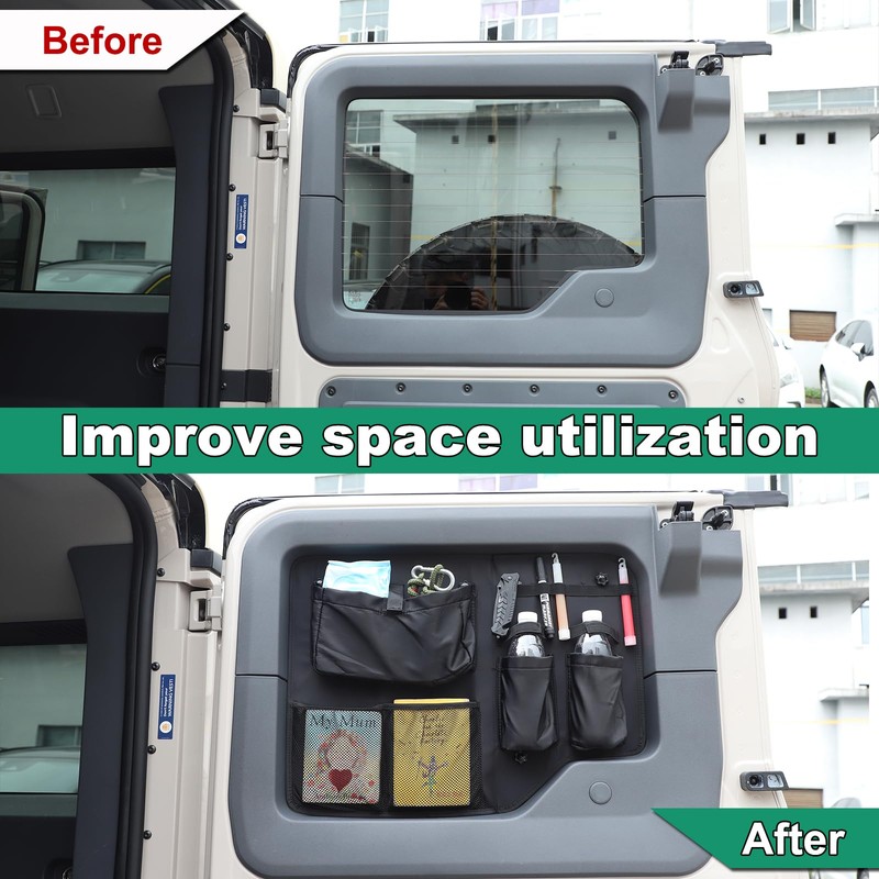 Hudiriy Car trunk storage box Compatible with Ineos Grenadier 2020