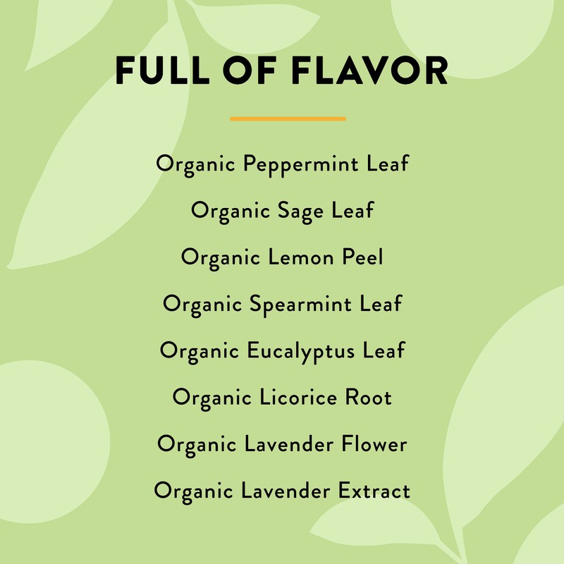 Choice Organics - Organic Mint Sage Tea (1 Pack) -