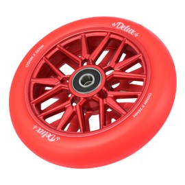Envy Scooters 120mm Delux Wheels Pair - Red