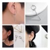 YFFSFDC Fake Earrings, Men's, Non-Piercing, Earrings, Ear Cuffs, Women's, Hoop