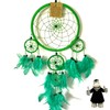 Smart Hippo Large Green Dream Catcher
