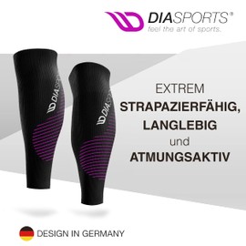 Diasports Calf Bandage Sleevers | Calf Sleeves for Marathon and Triathlon | 100% Compression for Optimal Calf Compression Stockings, m
