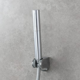 Tecmolog BS159 Brass Hand Shower Head Water Saving 2 Jet Hand Shower Chrome for Bathing and Spa