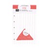 Iikken Refills, Mini 6 Size, M6, Freshly Ruled, Tomoe River,