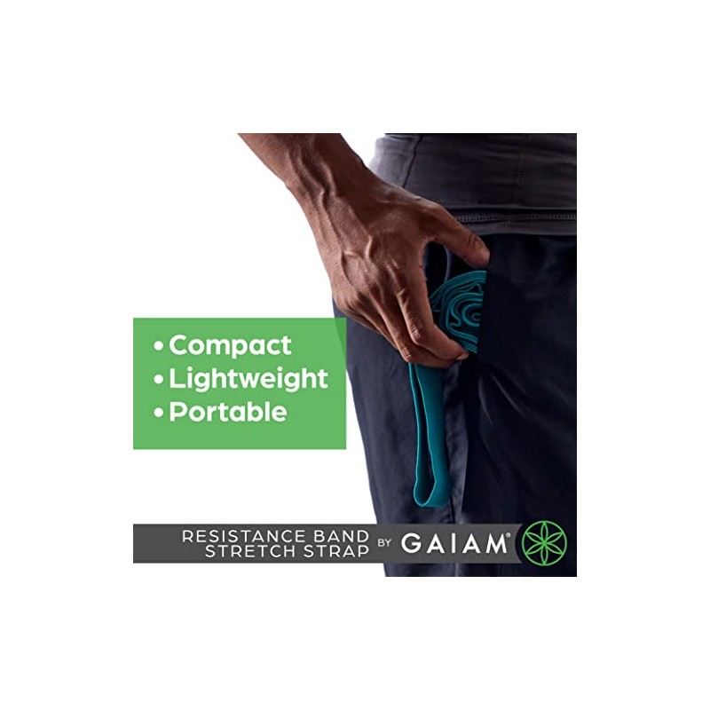 Gaiam Restore Resistance Band Stretching