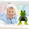YCFAIIKG Frog Cuddly Toy Plush, Frog Cuddly Toy Children, Plush