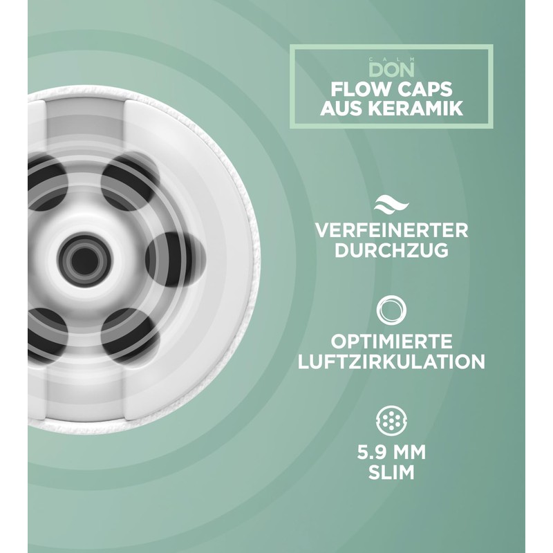 CALM DON® CarbonTips Premium Activated Carbon Filter Slim 5.9 mm