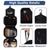 Hanging Toiletry Bag, VASCHY Water Resistant Large Travel Toiletry Kit
