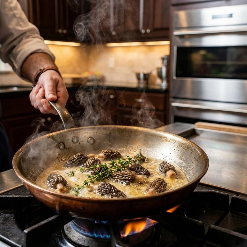 Season Harvests Dried Morel Mushrooms 2oz, Premium Gourmet Morels –