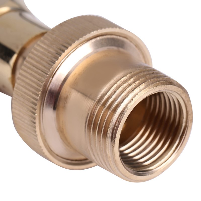 Water Fountain Nozzle Spray, 1/2" 3/4" Brass Narrow Fan Shaped