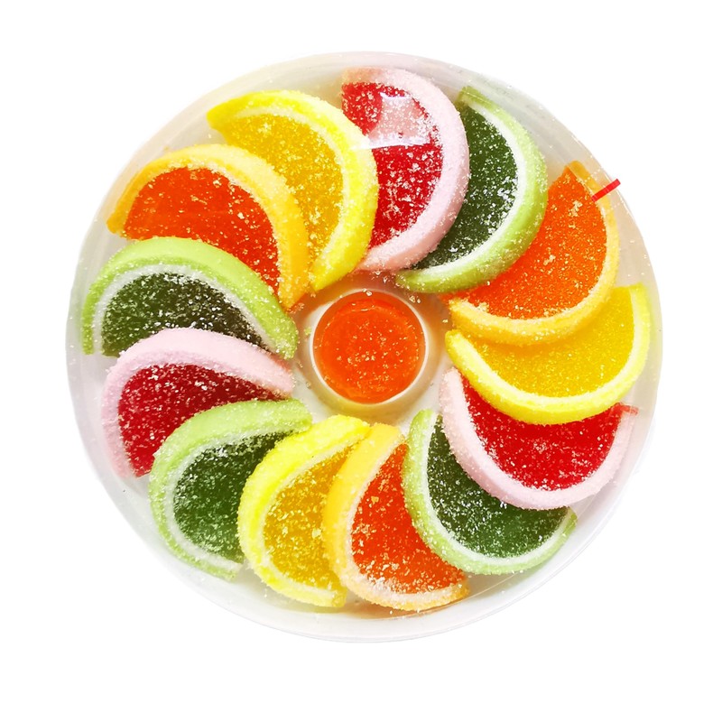 Fruit Jelly Slices in Assorted Flavours (Lemon, Apple, Cherry and