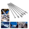LOCADENCE 6Pcs Carbide Burrs Set, Lengthen Tungsten Steel Carbide Rotary