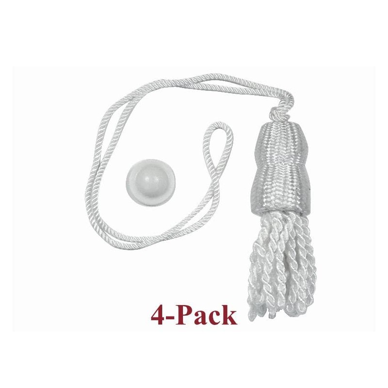 Roller Window Shade 3" Double Cap Shade Tassels & Higbee