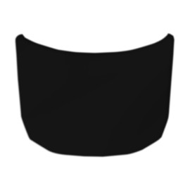 Punejapur Black Flag Car Hood Cover 3.5X5Ft Black Car Bonnet Banner Elastic Fabrics Windproof Vehicles Decorate Flags