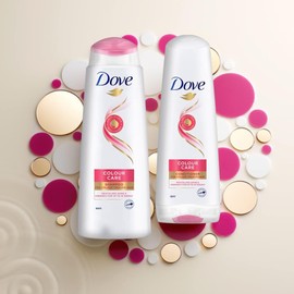 Dove Ultra Care Colour Care Shampoo 400ml & Conditioner 350ml Set | Protects Colour Vibrancy for Up to 10 Weeks | Vegan, with Bio-Protein Complex | For Colour-Treated Hair | 2 Pack