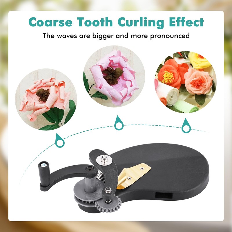 YJINGRUI Flower Crimp, Wave Crimp Crepe Paper, Lace Tools, Flower