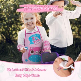 DoGeek Upgrade Erasable Doodle Books, Double-Sided Kids' Drawing Writing Boards with 12 Coloring Pens,Portable Learning Drawing Pad,Kids Plane Activities Toys Birthday Gifts for 3-8 Years Boy/Girls