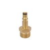 Michear High Pressure Washer Adapter,Hose Adapter Quick Connect, Brass M22