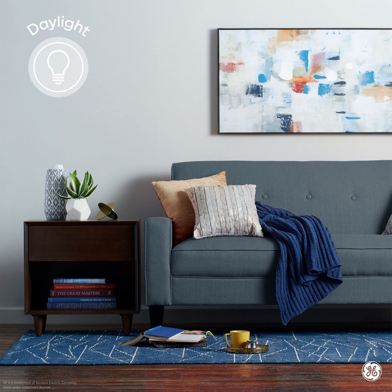 GE LED+ Dusk to Dawn Daylight A19 (1-Pack)