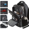 KASIBON Laptop Backpack with USB Charging&Headphone Port,Anti-Theft with Breathable Padded
