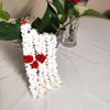 Pretty Charming Handmade Artificial Flower Plastic Gajra Veni Garland for