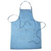 Bronta Mill Denim Apron with Twin Pockets for Men and