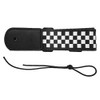 Bnineteenteam Ukulele Strap, Black and White Check Pattern, Adjustable Guitar