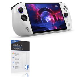 BoxWave Screen Protector Compatible with Lenovo Legion Go S - ClearTouch Crystal ToughShield 9H (2-Pack), Clear 9H Tough Flexible Film Screen Protector