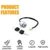 NBVLKH 4 Wire Pin Key Ignition Switch for Go Karts,