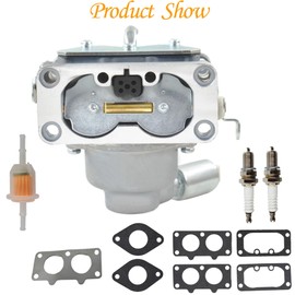 waltyotur Carburetor Replacement for Briggs Stratton 791230 799230 699709 499804 405777 406777 407677 407777 V-Twin 4 Cycle 20HP 21HP 23HP 24HP 25HP Vertical Engines