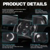 Unbranded Black For Chevy Express Cargo Van 1500 2500 3500