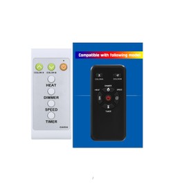 Replacement Remote Control for Tangkula AM1795HM, Total Tactic EP24726US, Xbeauty S230 S230B Electric Fireplace Insert