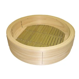 Hinoki Chinese Seiro, 9.4 inches (24 cm)