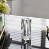Kitcom Flower/Bud Crystal Vase Decorative Vases for Home, Wedding, Christmas,