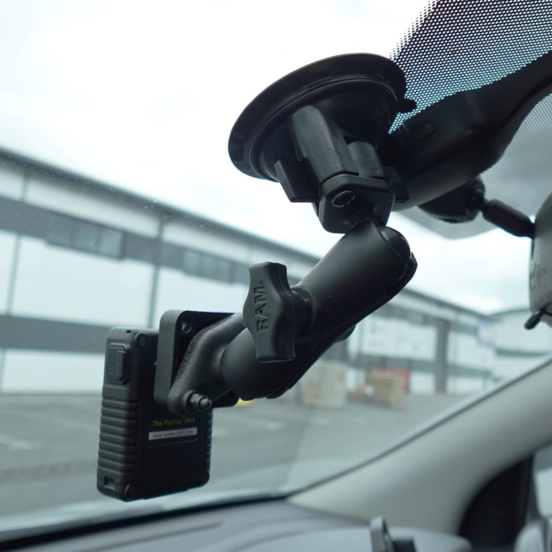 Ram Mount KlickFast Vehicle Mount for Body Cameras (Suction)
