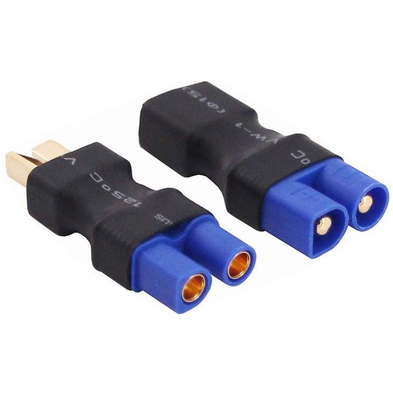 4pcs RC LiPo Battery Connector Adapter Compatible with EC3 to