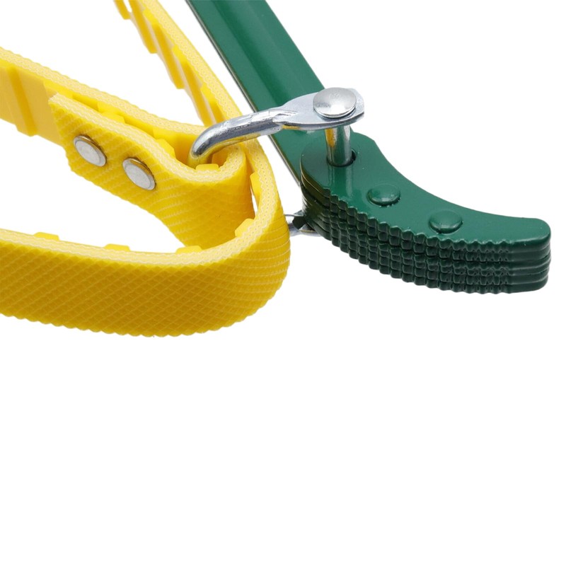Nicerity Belt Strap Wrench Steel 12 Inch Handle Adjustable Strap