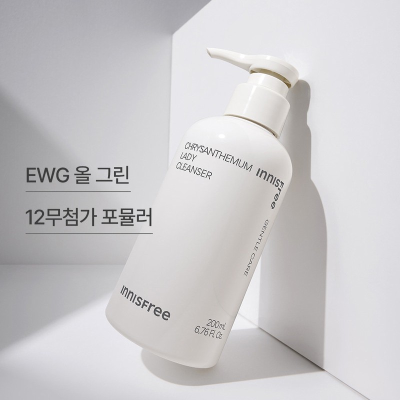 Innisfree Chrysanthemum Feminine Cleanser 200mL / 이니스프리 국화 여성 청결제
