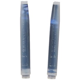 Platinum Preppy Marker & Fountain Pen Refill Cartridge - Blue Black Ink - Set of 2
