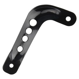 Exhaust Retaining Plate Strut Perforated Plate Short Black Compatible with Simson S50 S51 S70 Enduro