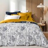 douceur d'intérieur, Biolina Fitted Sheet (140 x 190 cm) White,