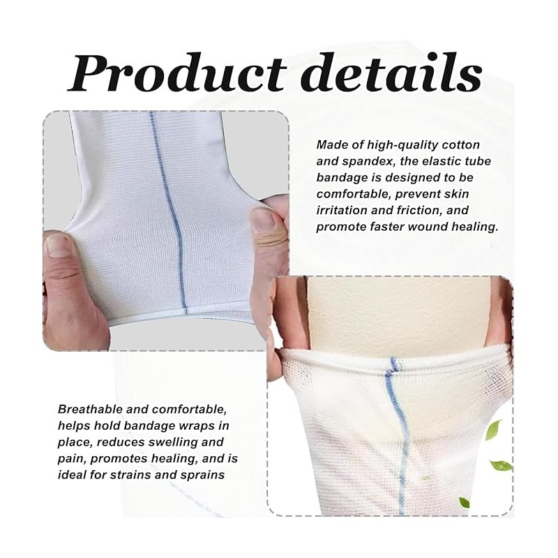 Tubular Bandage Elasticated Tubular Bandages – Support for Injuries &