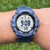 Casio AE1500WH-2A Digital Blue Stap Unisex Adult Watch, Black Dial,