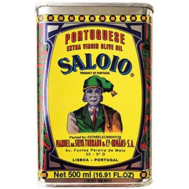 Saloio Portuguese Extra Virgin Olive Oil - Vintage Metal Tin - 500ml