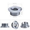 Keenso Bicycle Crank Bolt, Bicycle Aluminium Alloy Crank Bolt BB