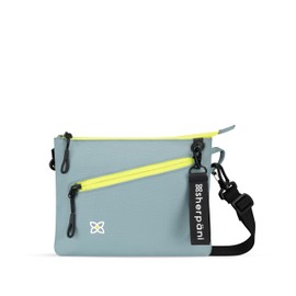 Sherpani Zoom, Small Crossbody Purse, Nylon Crossbody Bag, Lightweight Cross Body Bag, Sleek Dual Pouch, Purses for Women, Travel Gift, RFID Protection (St. Lucia)