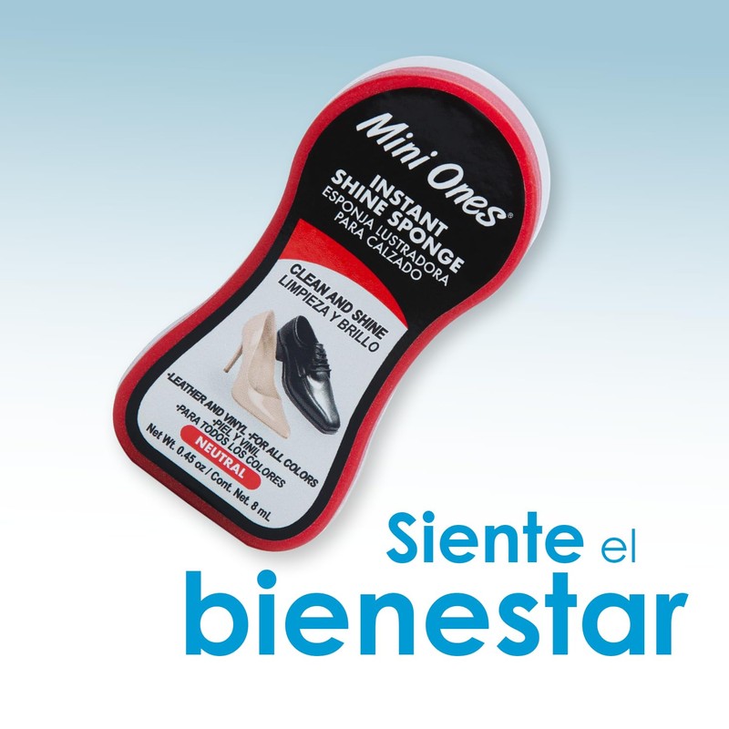 Mini Ones | Lustrador para calzado neutro. Brillo instantáneo. Ideal